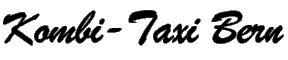 Logo Kombi-Taxi Bern