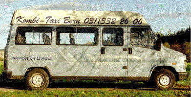 Bus blau