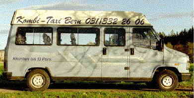 Bus blau