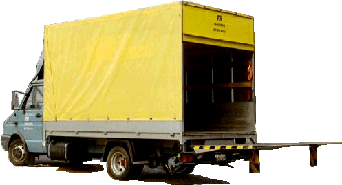 Kleintransporter mit Hebebhne